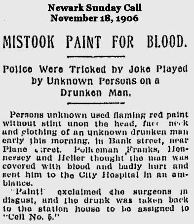 Mistook Paint for Blood
1906
