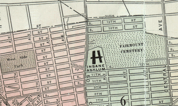 1904 Map Section
