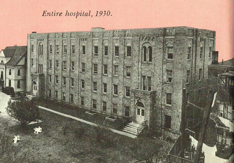 1930 -German Hospital/Lutheran Hospital
Photo from "Clara Maass" by John Cunningham
