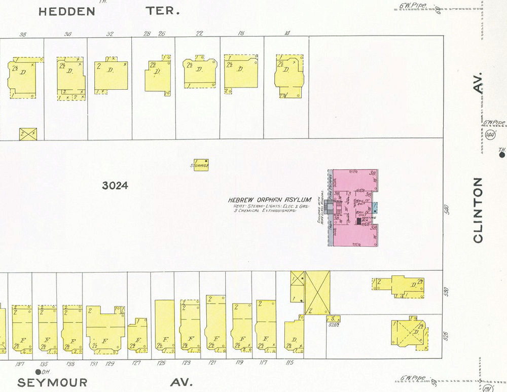 1909 Map
538-540 Clinton Avenue
