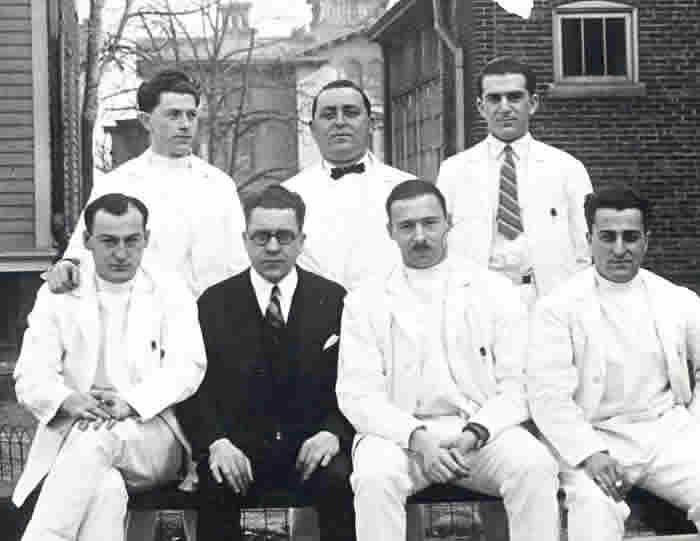 Intern Group ~1923
Reich, Fein, Keller, Ash, Parsonnet
