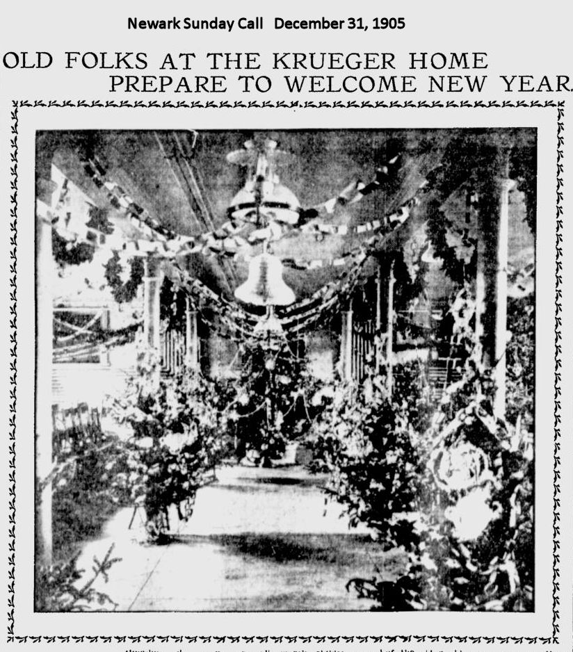 Old Folds at the Krueger Home Prepare to Welcome New Year
December 31, 1905
