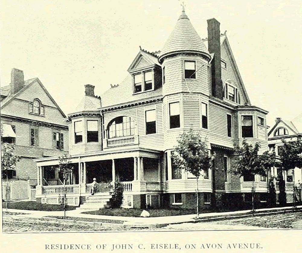 Originally the Residence of John C. Eisele
From "Essex County, NJ, Illustrated 1897":
