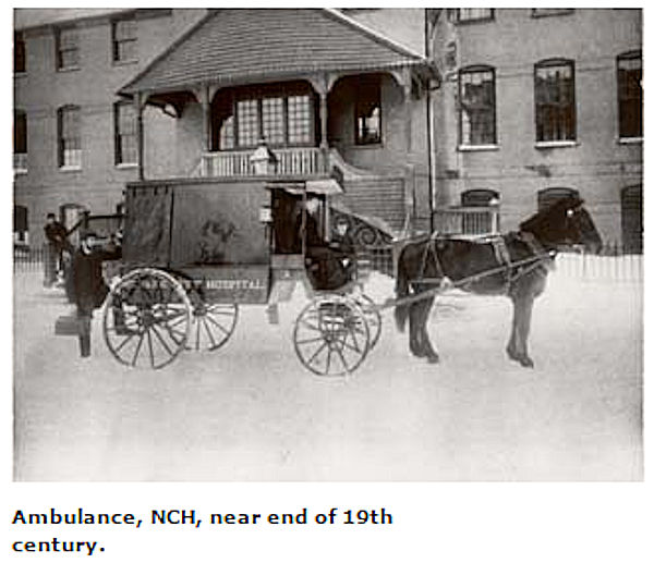 Turn of the Century Ambulance
From: The Samuel Berg Collection
On Newark City Hospital/Martland Medical Center 1882-1963
