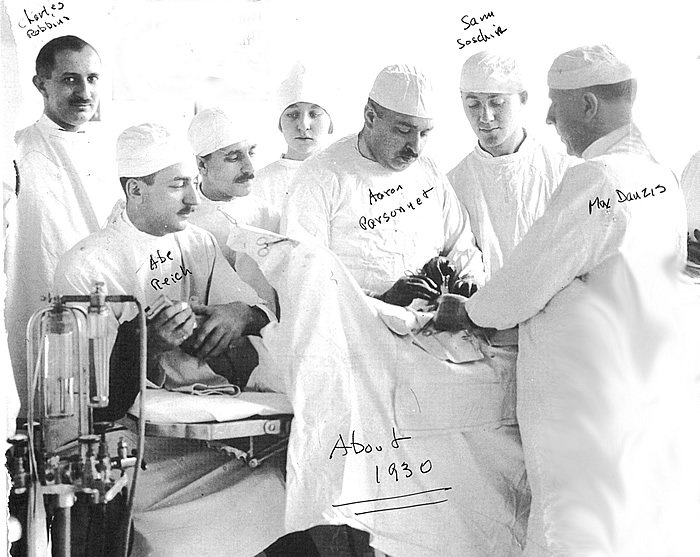 Surgeons ~1930
