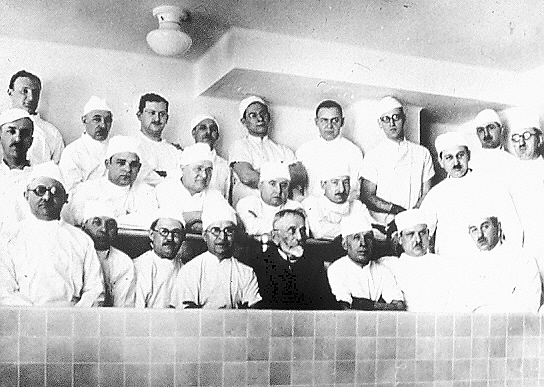 Surgeons posed in OR Gallery ~1933
