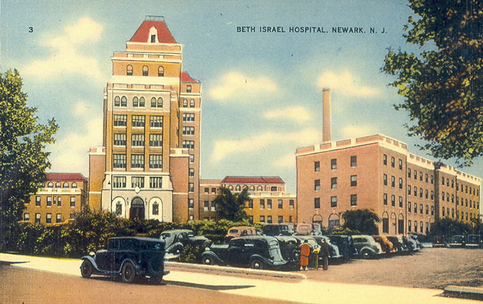Beth Israel Hospital postcard ~1935

