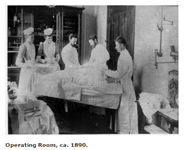 Operating Room
1890
Samuel Berg Collection

