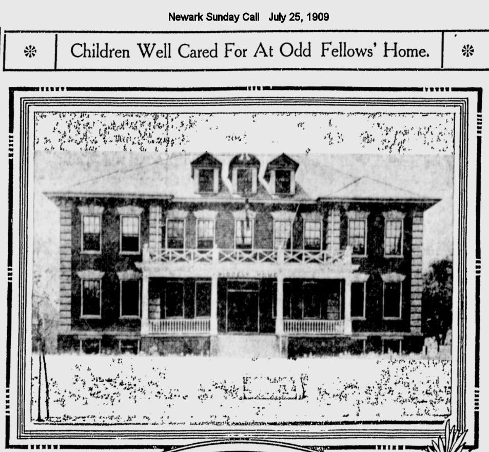 Children Well Cared for at Odd Fellows' Home
July 25, 1909
